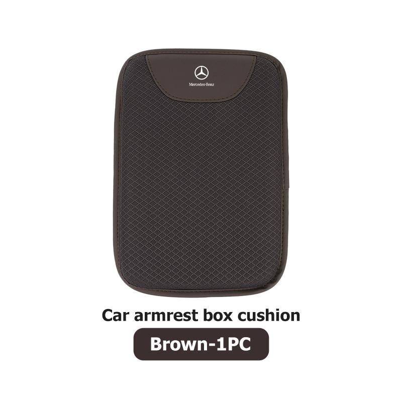 CRS1 Car Armrest Cushion Center Console Protection Anti Scratch Pad For Mercedes Benz C180 C300 W124 W176 W177 C200 C260 GLC CLE CLA