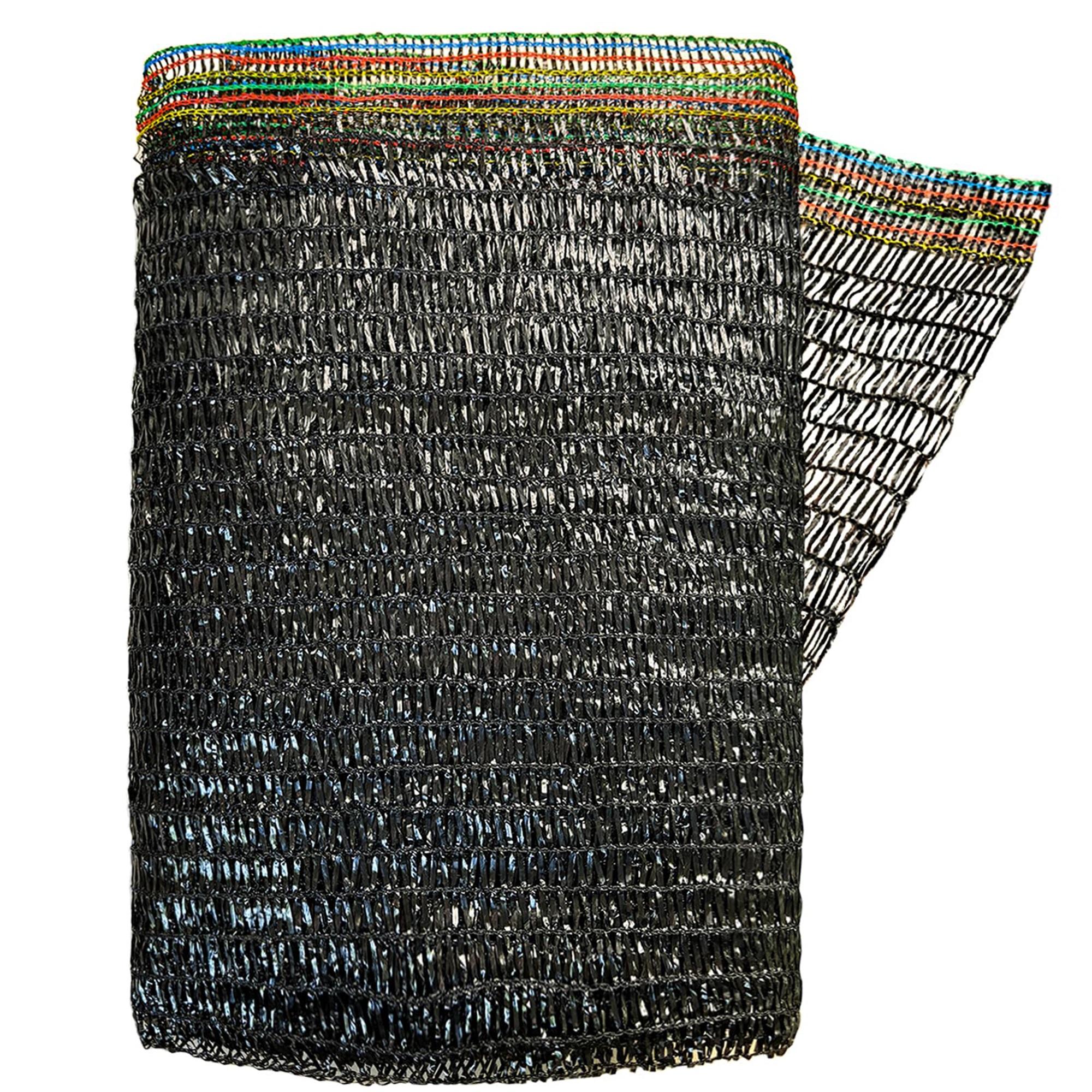 55 Shade Cloth Mesh Tarp Sun Shade Netting for Garden Plants Outdoor Greenhouse Kennel Chicken Coop Protection (black,200cm 300cm)