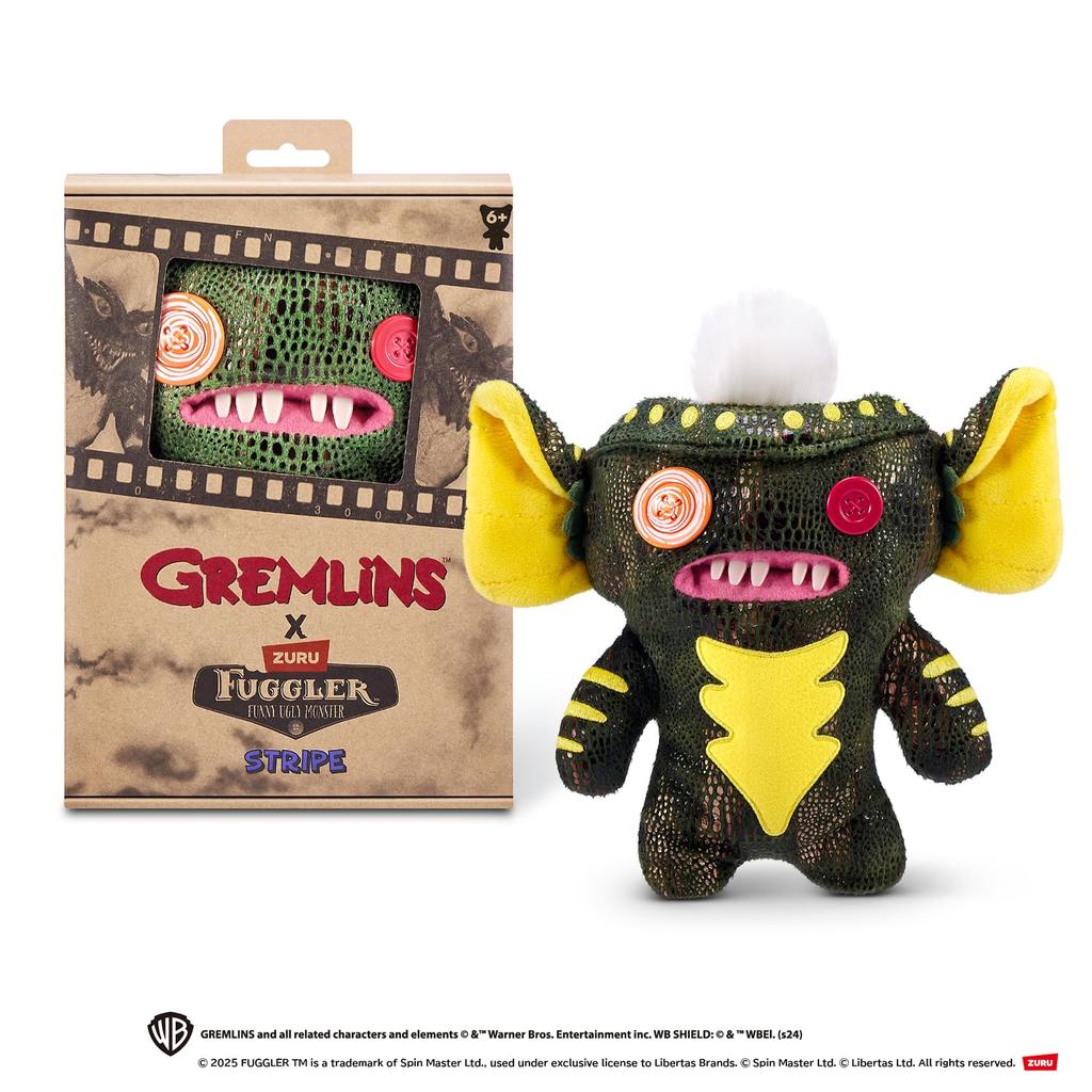 Fuggler Gremlins Stripe Plush Toy Authentic (15710A)