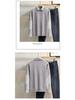 Men's Stylish Knit Sweater: Spring & Autumn, Fake Two-Piece, Casual Japanese Trend