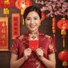 New Year Decoration Traditional Embroidery Cloth Red Envelope Reusable Refillable Lucky Money Bag Chinese Style 3D HongBao Gift
