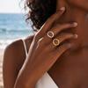 Unique Geometric Rings: Trendy Designs for Best Friends & Couples