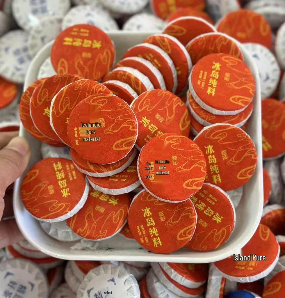 Assorted Mini Tea Cakes: 40 Varieties of Yunnan Pu-erh, Ripe, Glutinous Aroma, White, and Black Tea