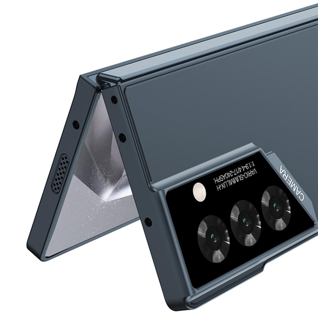 Camera Hole Protection AG Silky Ultra Thin Phone Case with Tempered Glass Film for Samsung Galaxy Z Fold 7 Fold7 Cover