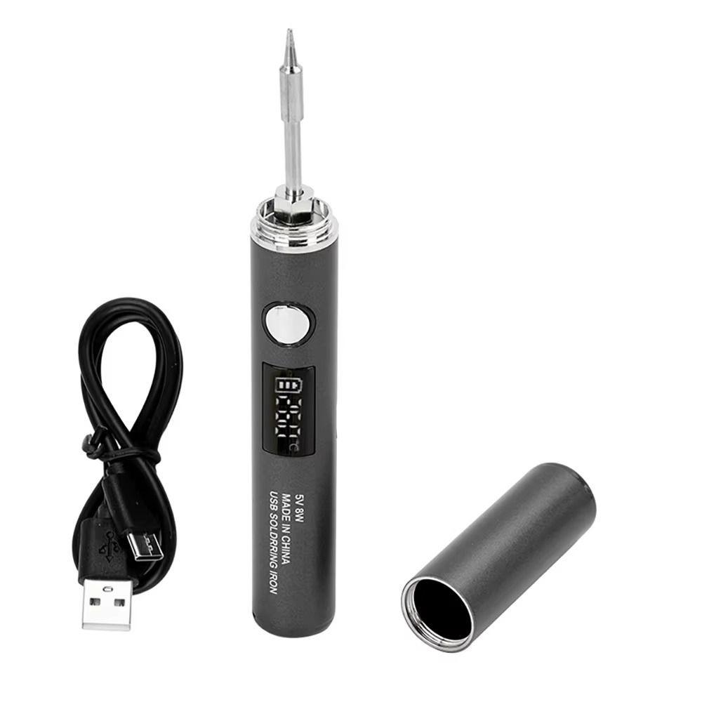 Temperature Adjustable Soldering Iron Welding Tool Plug and Play Wireless Soldering Iron  Welding