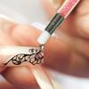 5pcs/set Double Head Silicone Nail Art Pen Carving Flower Sculpting Pen Adjustable Glue Stick Embossing Brush Manicure Tools