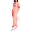 Puma Graphics Relaxed Fruity Fashion Casual Versatile Short Sleeve T-Shirt Women Tops Pink 687711-18