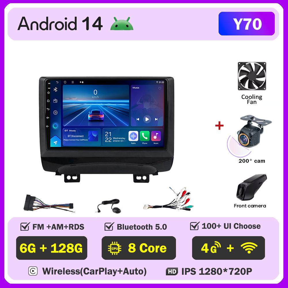 Android 14 Car Radio For JAC Refine S3 2013 -2016 Stereo Head Unit  Intelligent Car Systems Mirror Link Wifi Touch Screen Wifi