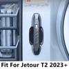 Car Rear Trunk Tailgate Door Handle Protection Decoration Cover Trim For Jetour T2  2024 2025 Accessories Exterior Refit Kit