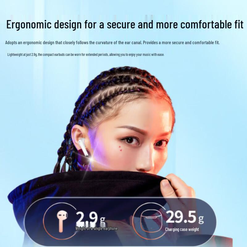 Newmine TWS-X5 True Wireless Half-in-ear Bluetooth Earbuds