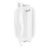 Waterproof Clear Shoulder Bag Storage Adjustable Strap Casual Fitted PVC Transparent Bag Purse S White