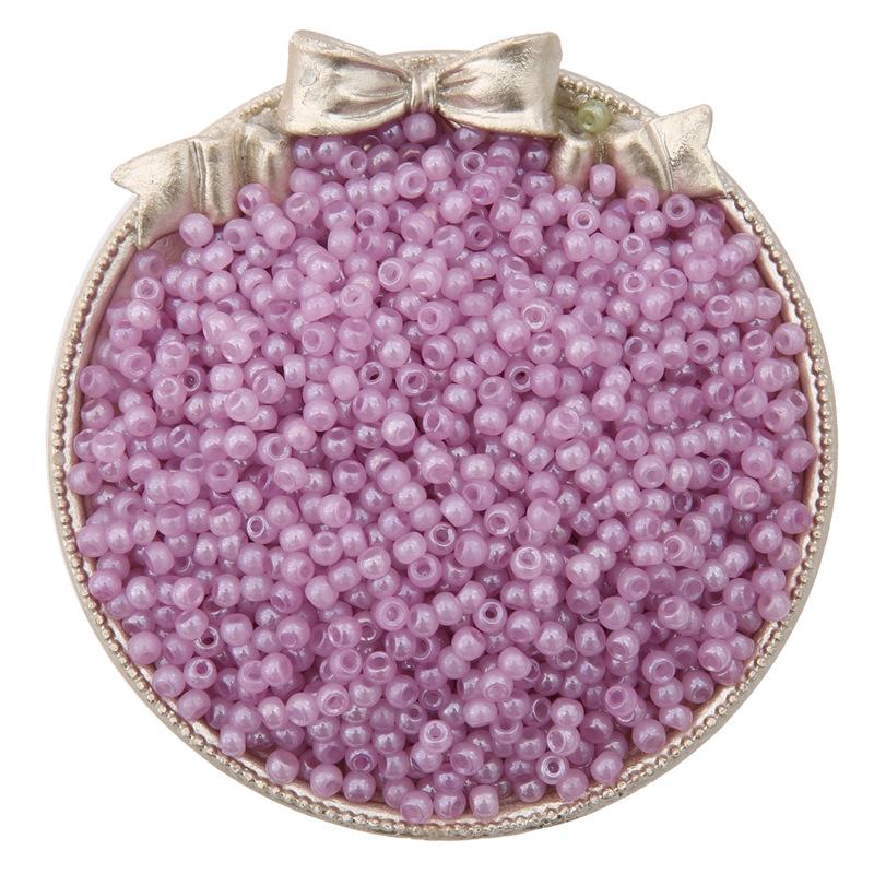 20g 3/4mm imitacja lodów szklanych koralików ryżowych materiał ręcznie robiony diy kolczyki koralikowe bransoletka akcesoria do włosów