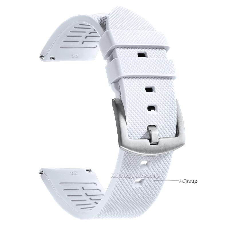 20mm 22mm Rubber Strap High Quality Silicone Watch Band for Omega Soft Sport Belt Waterproof Wristband Quick Release Bracelet