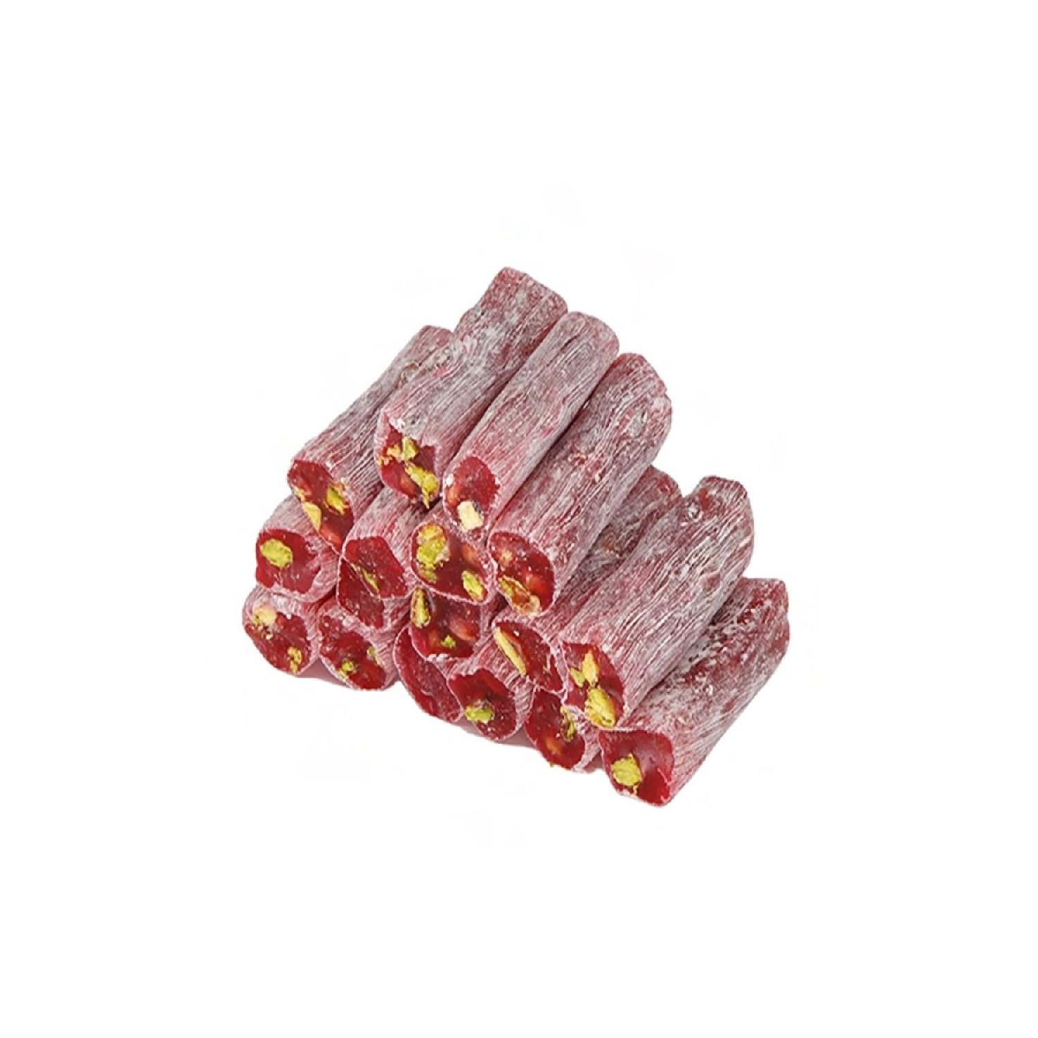 

Гранатовый фитиль рахат-лукум 500гр (с кусочками фисташек)