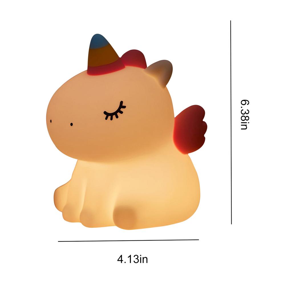 Silicone Portable Dimmable Soft Night Lamp Tap Control Baby Night Light Portable Kids Night Light for Children Women Teen Girls