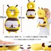 Baby Head Cushion Cute Bee Angel Breathable Baby Indoor Protective Head Guard Perfect Gift Guard, Anti-Fall Backpack, Design, Pink, Mesh, Helmet,