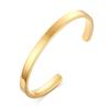 5mm Personalized  Bracelet Custom Name ID Tags Cuff Bangle  for Girls Boy  Engraved Jewelry