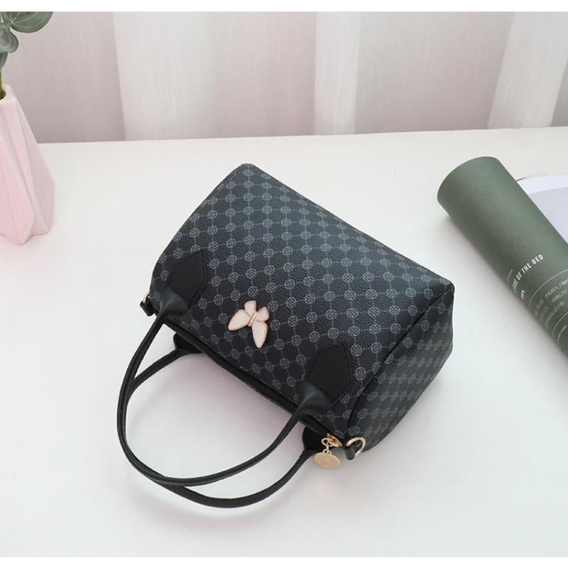 Minimalistický design Přenosná dámská taška Dámské kabelky Kabelka s potiskem Butterfly Hardware