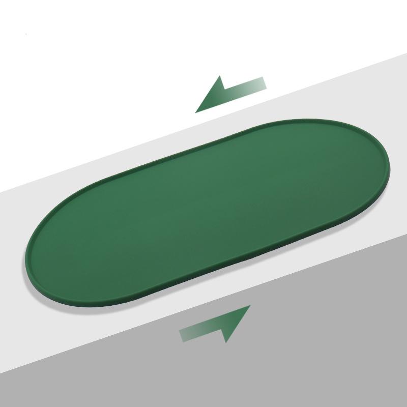 Silicone Pet Bowl Mat Placemat Waterproof Prevent Spills Dog Cat Food Feeding Pad Kitten Feeding Pet Bowl Tray Mats