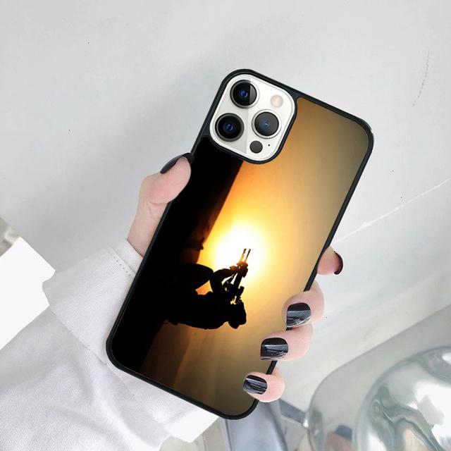 hunting Deer Sunset Phone Case Cover For iPhone 17 Air 15 Pro MAX 16 Plus 14 12 11 13 coque