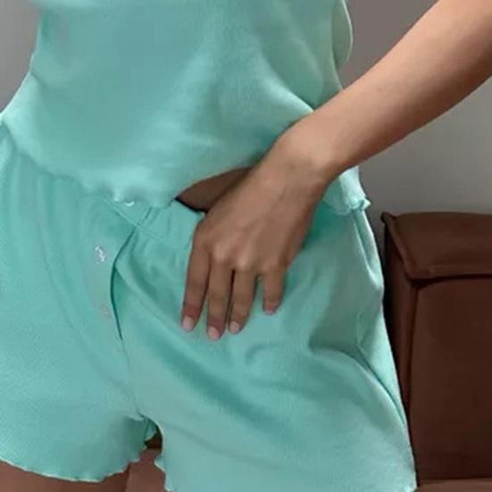 Women Pajama Outfit Two-Piece Lounge Set for Women Comfortable Soft Touch Loose Casual Sleepwear for All Ages Home Party Office Wear