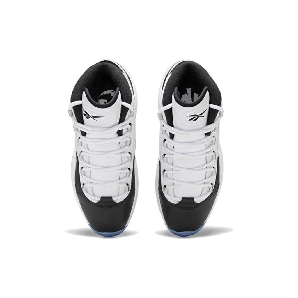 Reebok Tyrrell Winston Question Mid Unisex White Black Silver GZ1565