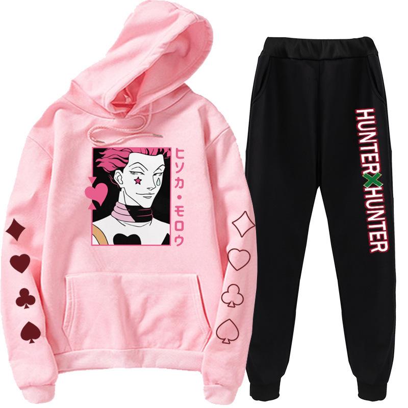 Fullmetal Alchemist Cartoon Hoodie Sweatshirt Set