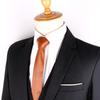Retro PU Leather Ties 5.5cm Wide Narrow tie Fashion JK Necktie  Unisex