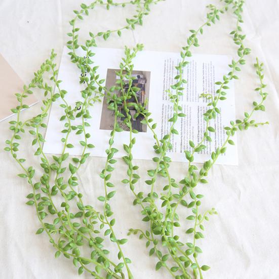 Realistic Simulation Vine Decorative Non-fading DIY Artificial Lover Tears Plants Rattan Home