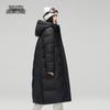 Xuezhongfei Women's Mid-Length Hooded Down Jacket