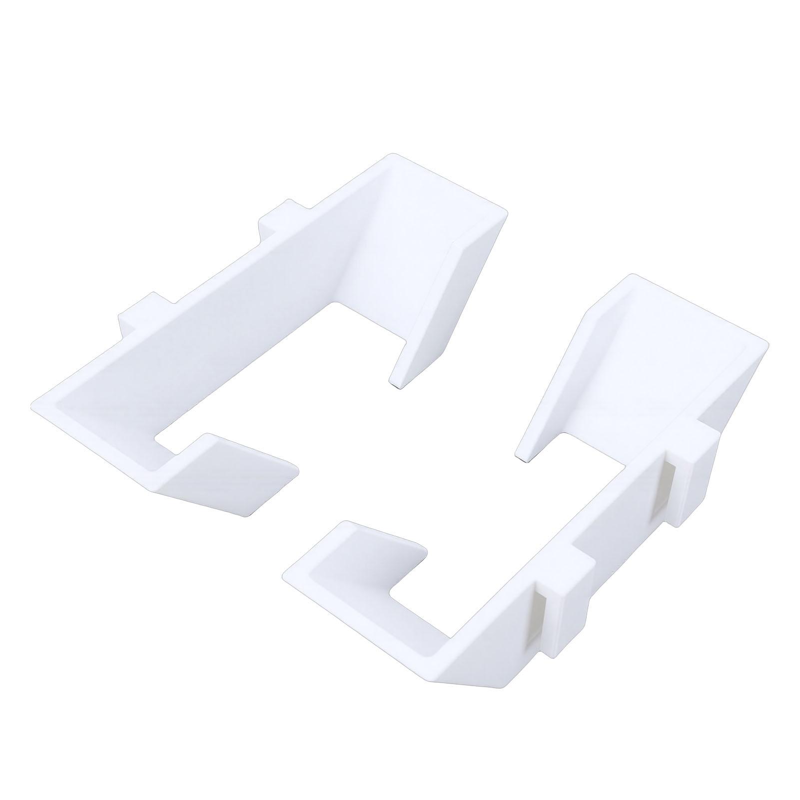 

2 шт. Настенный держатель для теннисной ракетки Безопасный Нескользящий Предотвращает царапины Крючок для забора спортивной площадки Белый белый