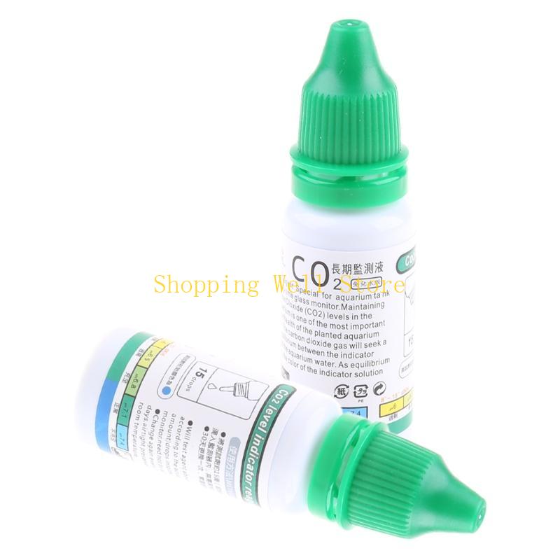 

KX4B Solution of Co2 for Aquarium Tanks 0.5 oz Reagent Solution Convenient to Detect Concentration of CO2