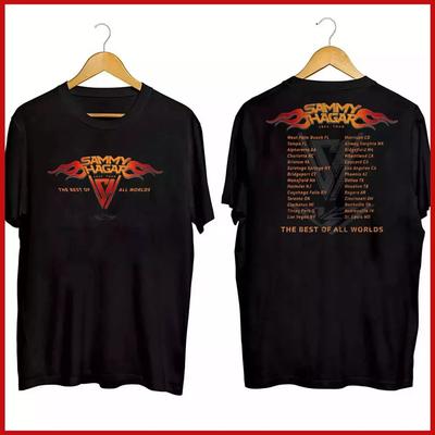 SAMMY HAGAR 2024 THE BEST OF ALL WORLDS EXCLUSIVE TOUR T-Shirt