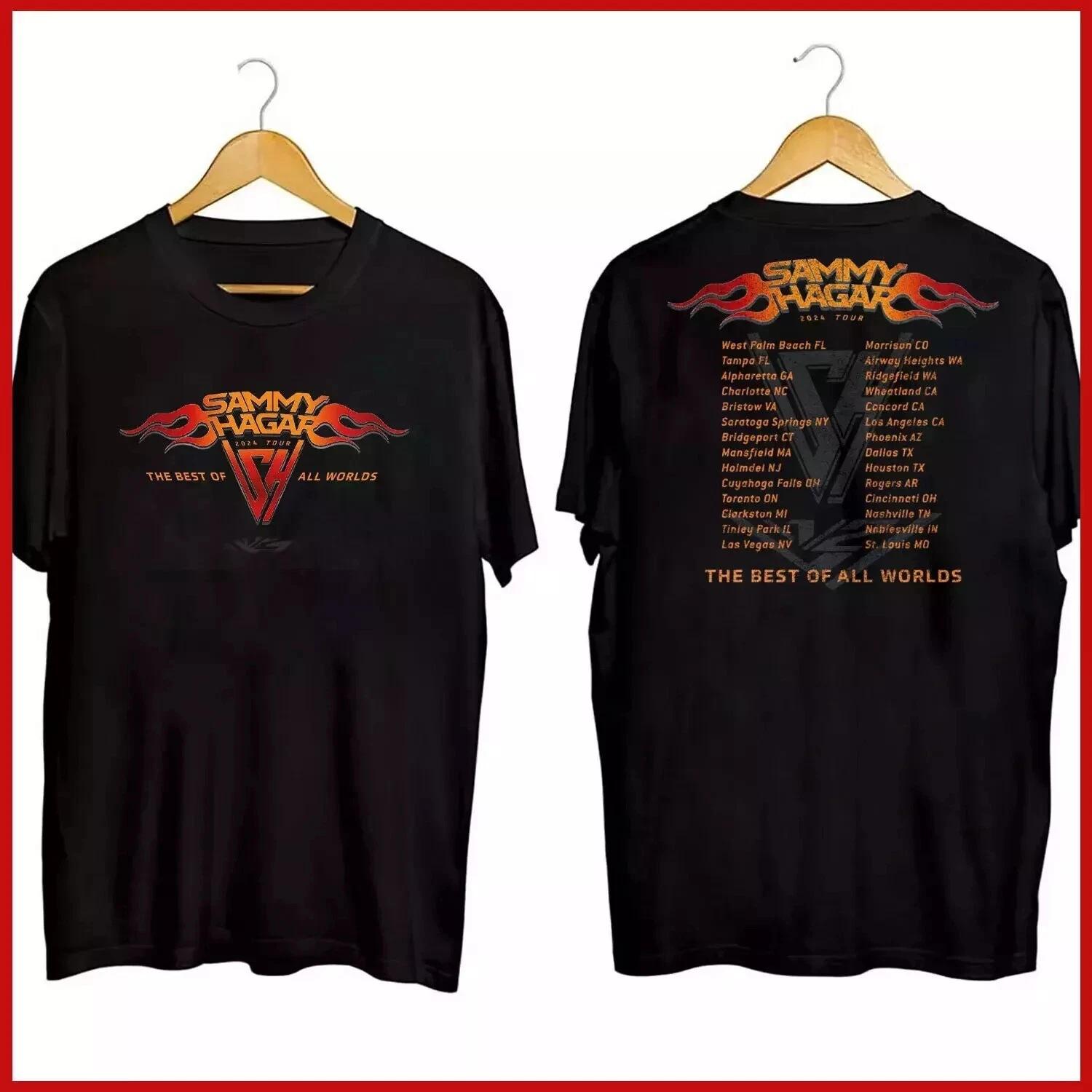 SAMMY HAGAR 2024 THE BEST OF ALL WORLDS EXCLUSIVE TOUR T-Shirt 4XL