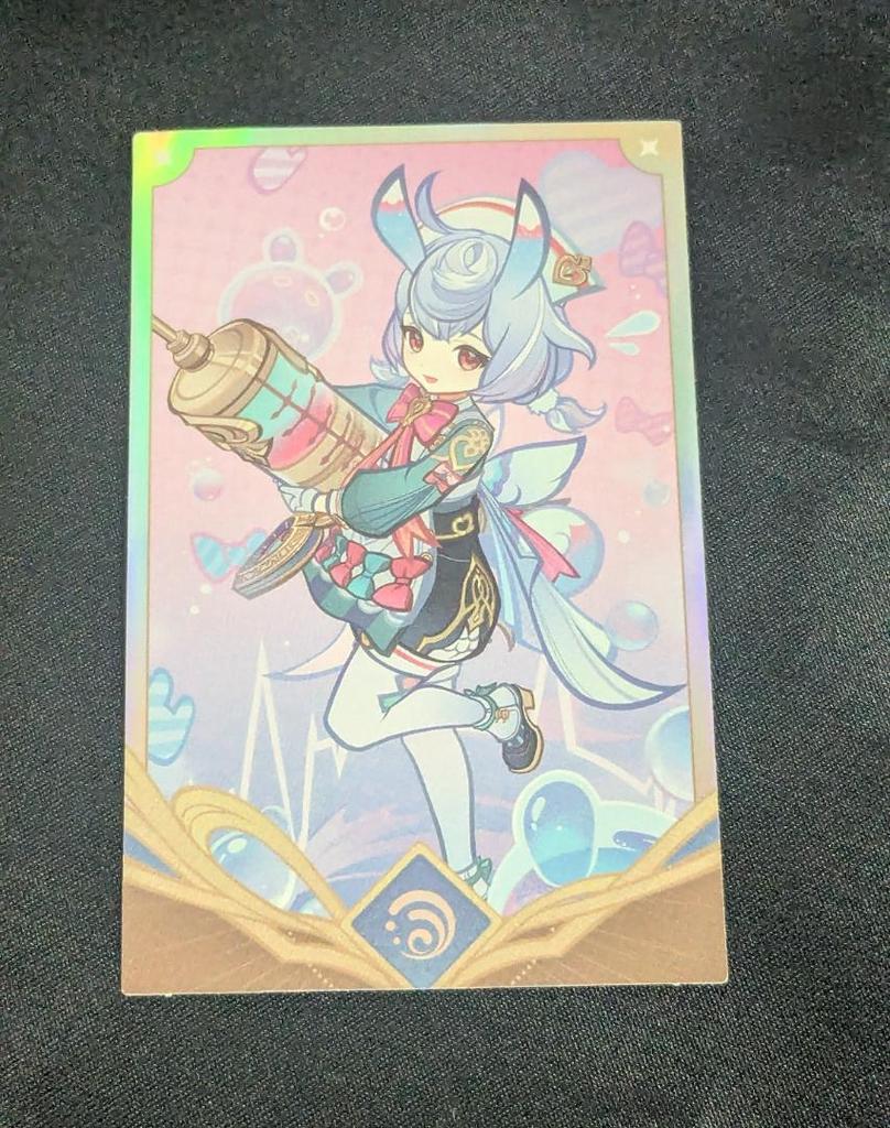 [USED] Sigwin Seven Saints Summon Random Photo Card Genshin Cafe In Seoul Korea Exclusive