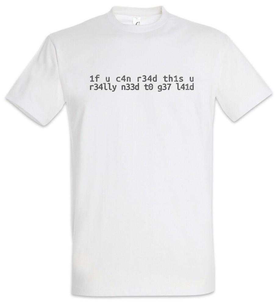 G37 L41d T-Shirt Get Fun Geek Nerd Programmer Laid Coder Computer Science Gamer