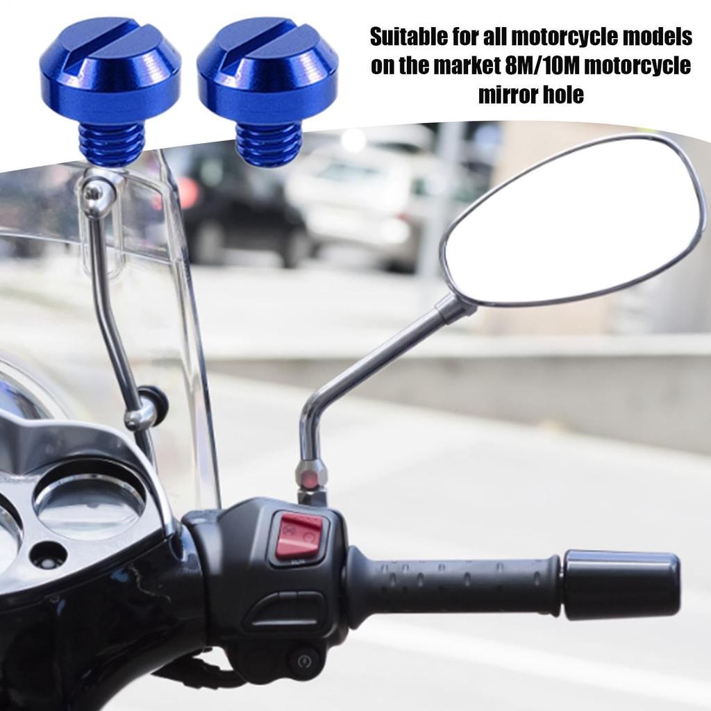 Motorradspiegel Schrauben, 2 Stk. Universal Auto By Spiegelloch Schraube, Otoby's Rückspiegel