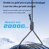 120W Cable Dual Digital Display Cable PD Fast Charging Highspeed Data Transfer USB Type C To Type-C Cable For Phone Macbook iPad 4