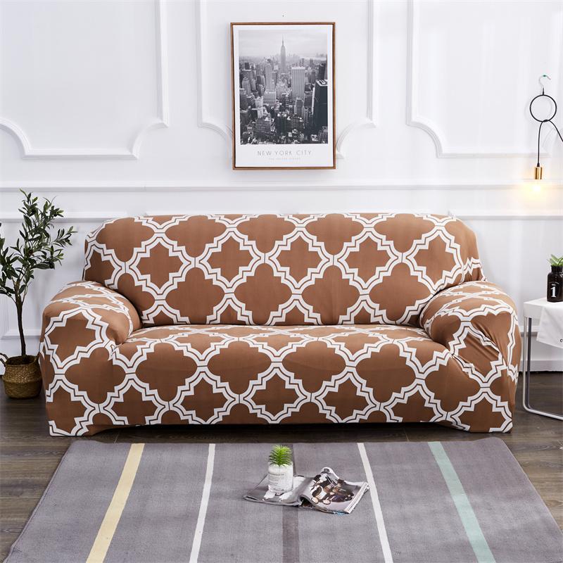 Modern Elastic Sofa Covers for Living Room Sectional Corner Sofa Cover Slipcovers Couch Cover Chair Protector 1/2/3/4 Seater
