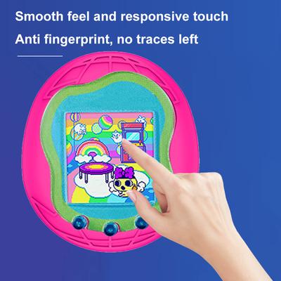 Silicone Case Waterproof Soft Case Cover with Lanyard Shockproof Protective Skin Sleeve Shell Anti-Scratch for Tamagotchi Uni
