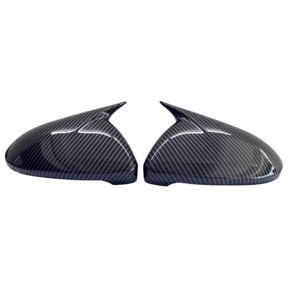 2Pcs Side Wing Rearview Mirror Shell Cover Trim for VW Golf 7 MK7 7.5 GTI GTD GTE R for Touran 2013- Car Accessories