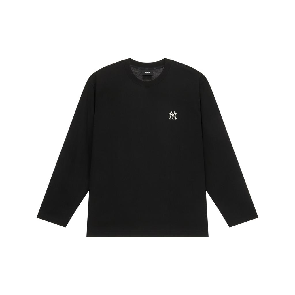 New MLB New York Yankees Basic Collection SS25 T Shirt Unisex Black 3ATSB0151-50BKS