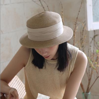 Summer Flat Top  Formal Hat Sweet Beach Hat New Bucket Hat  Women
