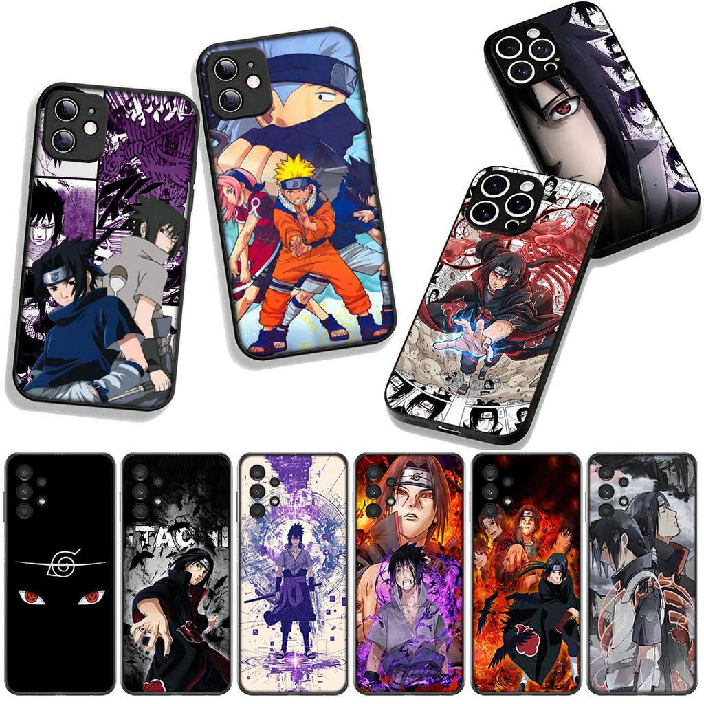 Phone Cover Narutos Itachi Uchiha Sasuke Casing for Apple iPhone 17 16 11 Pro XS Max XR 6 7 8 Plus + 16E SE 2020 Air 5 8+ Case