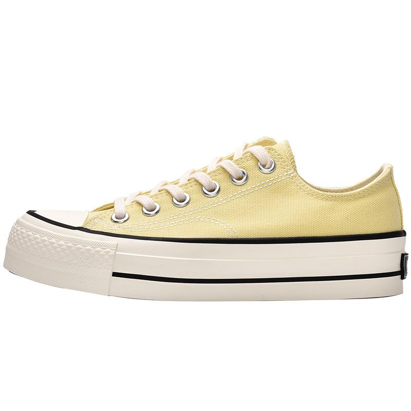 Platform Canvas Shoes Women's Muffin Shoes Heightening Board Shoes 5615 New Color