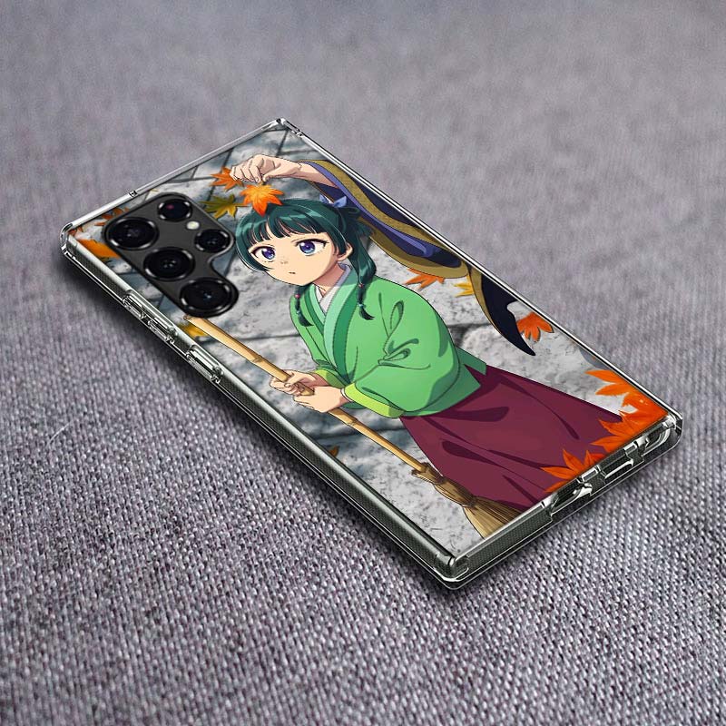 The Apothecary Diaries Phone Case For Samsung Galaxy S24 S23 S21 S20 FE S22 S26 Ultra S25 Edge S10 Plus Cover Clear TPU Capa She
