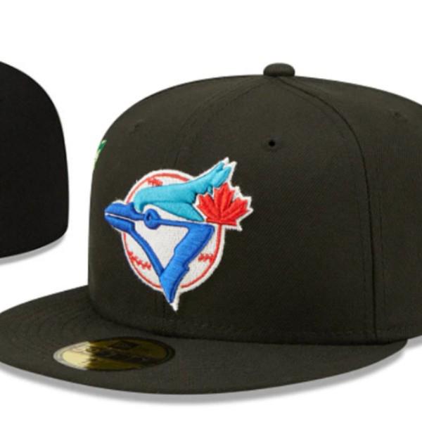 Toronto Blue Jays Embroidered Sun Protection Hat - Fully Enclosed Baseball Cap for Couples