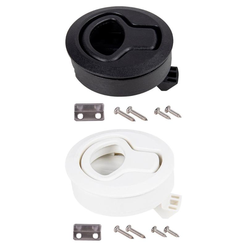 Professional Boat Floor Flush Handle ABS Marine Grade Corrosion Resistant Tool Free Installation for Camping Yacht