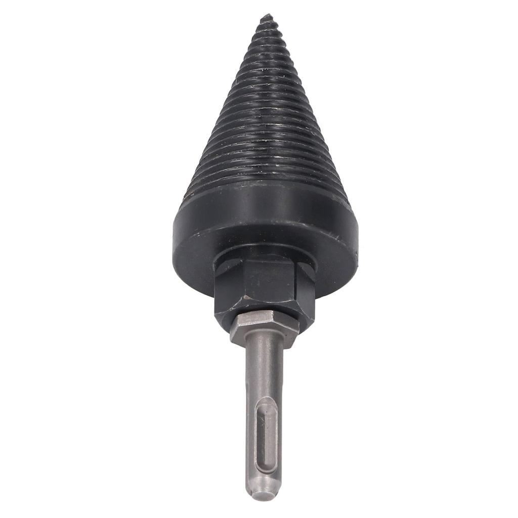 50mm Firewood Drill Bit with Round Square Hex Shank Cone Wood Splitting Set for Electric Hammer Impact Drill