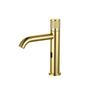 Brass Intelligent Automatic Sensor Bathroom Basin Faucets Hot Cold Water Intelligent Sink Faucet Deck Mount Washing Crane